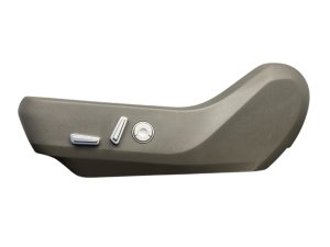 2024-2025 Lincoln Nautilus Tan Power Seat Adjustment Switch with Bezel - Front, Left (Driver) (Used OEM)