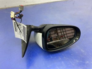 2014-2024 Jaguar F-Type Fuji White Power Folding Auto Dimming Blind Spot Door/Side View Mirror - Left (Driver) (Used OEM)