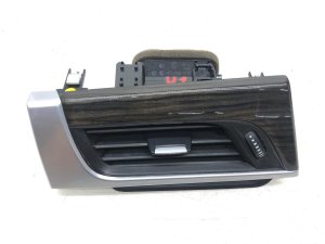2018-2023 BMW X2 Front Dash Air Vent with Wood Grain Trim (Used OEM)