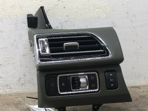 2022-2024 Lincoln Navigator Green Outer A/C Air Vent Grille with Headlight Switch - Front (Used OEM)