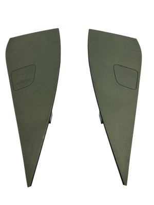 2021-2024 Ford Mustang Mach-E Black Dashboard End Cap Cover Set (Used OEM)