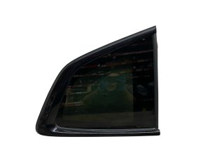 2018-2024 BMW X3 Black Privacy Tint Quarter Glass with Black Trim - Rear, Right (Passenger) (Used OEM)