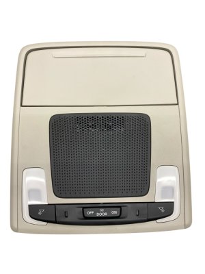 2023-2025 Honda Pilot Beige Overhead Console with Dome Light and Sunglass Holder - Front (Used OEM)