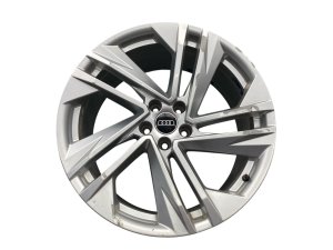 2020-2025 Audi Q7 Silver 20x9 5 Double-Spoke Silver Alloy Wheel (Used OEM)