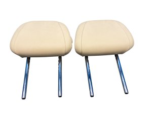 2019-2025 BMW X5 Beige Seat Headrest Set - Rear, Right (Passenger) (Used OEM)