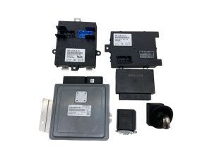 OEM Engine Control Module (ECM) BCM Steering Lock and Ignition Key Set for 2010-2013 Porsche (OEM)