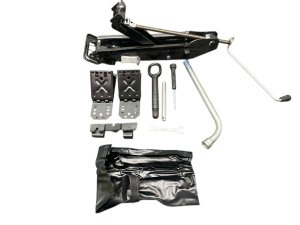 2011-2018 Porsche Cayenne Emergency Scissor Jack and Tool Kit with Storage Tray (Used OEM)