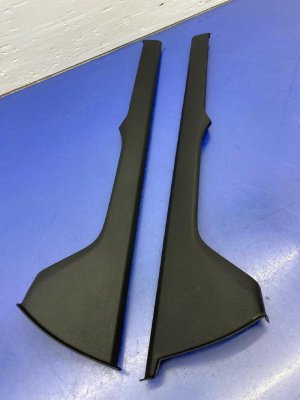 2023-2025 Honda Pilot Black Center Console Trim Cover Panel Set (Used OEM)