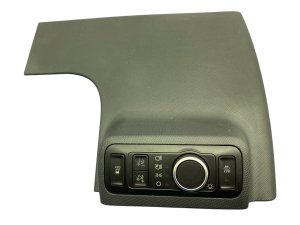 2021-2023 Ford Mustang Mach-E Black Onyx Dash Trim Cover Panel with Headlight Switch - Front (Used OEM)