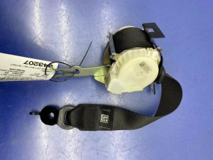 2011-2016 BMW 528i Black Seat Belt Assembly - Rear, Left (Driver) (Used OEM)