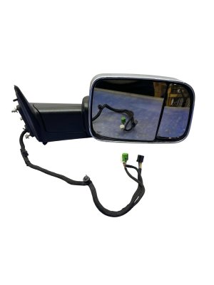  Ram 4500 Chrome Power Folding Heated Towing Door/Side View Mirror with Memory and Blind Spot - Front, Right (Passenger) (Used OEM)