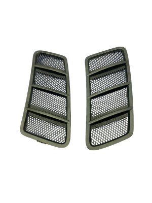 2012-2015 Mercedes-Benz ML350 Black Cowl Vent Grille Molding Panel Set - Front (Used OEM)