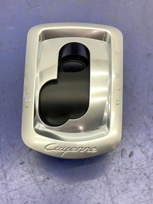 2011-2018 Porsche Cayenne Center Console Shifter Bezel Trim Panel (Used OEM)