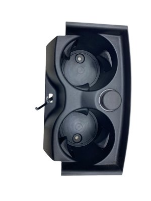 2018-2023 BMW M5 Black Center Cup Holder with 12V Outlet - Front (Used OEM)