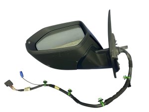 2019-2025 Audi Q8 Black Power Door/Side View Mirror with Camera - Front, Left (Driver) (Used OEM)