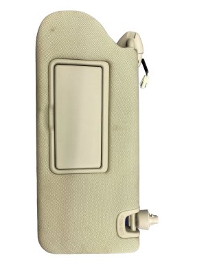 2018-2024 Nissan Murano Beige Illuminated Sun Visor - Front, Left (Driver) (Used OEM)