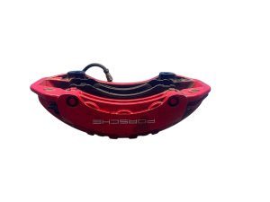 2015-2018 Porsche Macan Red Brembo Disc Brake Caliper - Front, Right (Passenger) (Used OEM)