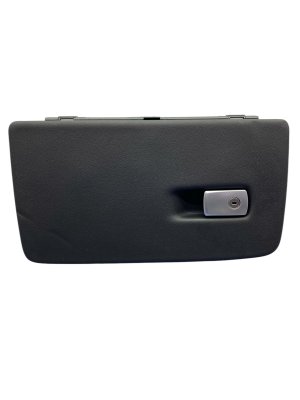 2020-2022 BMW X6 Black Leather Storage Compartment Glove Box - Front (Used OEM)