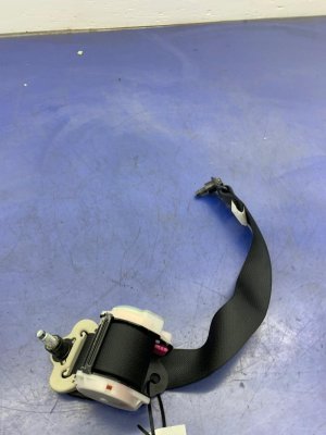 2011-2013 INFINITI QX56 Black 3rd Row Seat Belt Assembly - Rear, Left (Driver) (Used OEM)