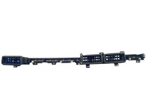 2022-2024 Kia Carnival Black Dash Center and Right AC Heater Vent Panel - Front (Used OEM)