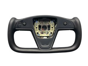  Tesla Model s Heated Yoke Steering Wheel - Front (Used OEM)