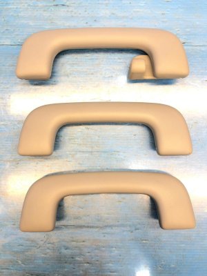 2020-2025 Hyundai Palisade Gray Overhead Interior Roof Grab Handle Set (Used OEM)