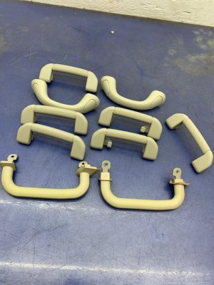 2011-2013 INFINITI QX56 Gray Interior Grab Handle Set (Used OEM)