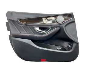 2015-2021 Mercedes-Benz C280 Black Door Interior Trim Panel - Front, Left (Driver) (Used OEM)