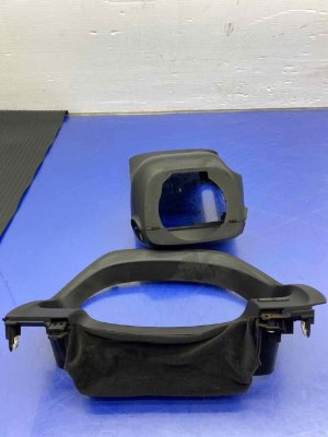 2017-2026 Honda Ridgeline Black Steering Column Housing and Speedometer Bezel Cover Set (Used OEM)