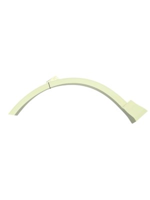 2022-2026 Audi Q4 e-tron White Wheel Arch Fender Flare - Front, Left (Driver) (Used OEM)