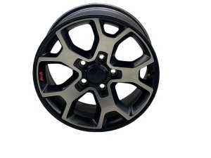 2018-2021 Jeep Wrangler Black 17x7.5 5 Y-Spoke Polished Aluminum Wheel (Used OEM)