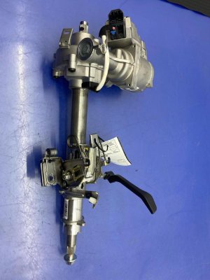 2020-2022 Hyundai Palisade Steering Column Assembly with Power Steering Motor and Push Button Start (Used OEM)
