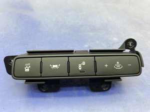 2020-2022 Hyundai Palisade Black Traction Control Multifunction Control Panel - Front (Used OEM)