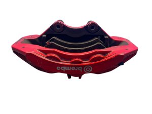 2015-2023 Chrysler 300 Red 6-Piston Brembo Disc Brake Caliper - Front, Left (Driver) (Used OEM)