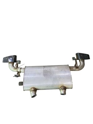 2018-2024 BMW X3 Exhaust Muffler Assembly with Tips - Rear (Used OEM)