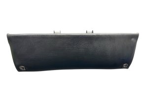  Tesla Model s Black Second Row Seat Child Safety ISOFIX Flap Trim Cover Panel - Rear (Used OEM)