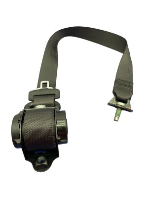 2022-2025 Jeep Wagoneer Black 2nd Row Seat Belt Assembly - Rear, Left (Driver) (Used OEM)
