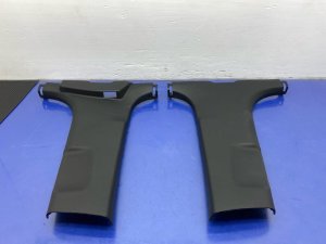 2022-2025 Hyundai Santa Cruz Black Lower B-Pillar Trim Cover Panel Set (Used OEM)