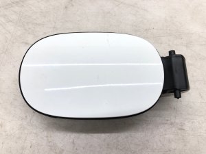 2011-2018 Porsche Cayenne White Fuel Filler Door and Pocket Assembly - Rear (Used OEM)