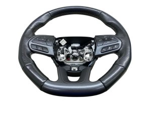 2018-2025 Dodge Durango Black Leather Sport Steering Wheel with Heat and Paddle Shifters (Used OEM)