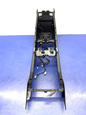 2012-2015 Mercedes-Benz ML350 Black Floor Center Console Base Frame Assembly with Armrest - Front (Used OEM)