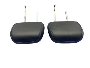 2022-2024 Jeep Wagoneer Black 2nd Row Nappa Leather Headrest Set - Rear, Left (Driver) (Used OEM)