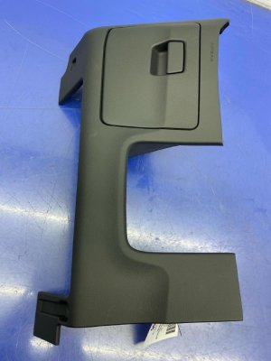 2018-2024 Audi S5 Black Lower Dash Trim Panel with Storage Compartment - Front, Left (Driver) (Used OEM)