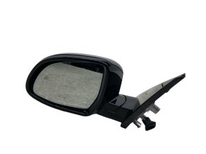 2020-2025 BMW X6 Gray Power Folding Blind Spot Door/Side View Mirror Assembly - Front, Left (Driver) (Used OEM)