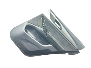 2018-2024 BMW X3 Black Door Interior Trim Panel - Rear, Right (Passenger) (Used OEM)