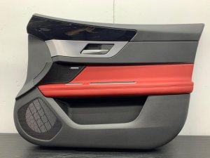 2016-2020 Jaguar XF Black Door Interior Trim Panel - Front, Right (Passenger) (Used OEM)
