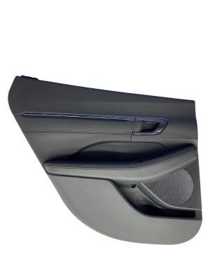 2024-2025 Hyundai Sonata Black Door Interior Trim Panel - Rear, Left (Driver) (Used OEM)