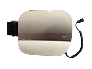 2024-2025 Hyundai Santa Fe Silver Fuel Filler Door with Pocket and Cap - Rear (Used OEM)