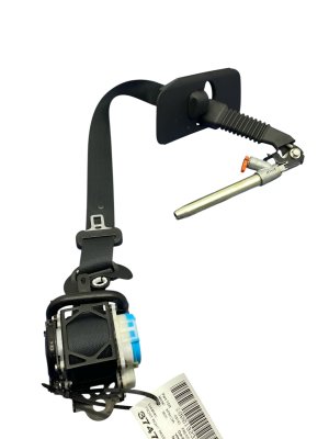 2013 INFINITI QX56 Black Seat Belt Assembly with Tensioner - Front, Right (Passenger) (Used OEM)