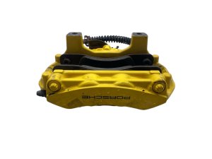 2011-2018 Porsche Cayenne Yellow Disc Brake Caliper - Rear, Left (Driver) (Used OEM)
